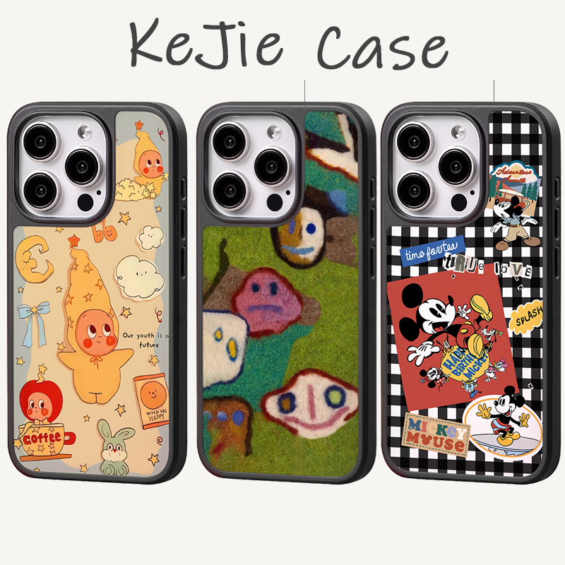 云朵星星人适用苹果17promax手机壳iphone16新款15全13磁吸12可爱