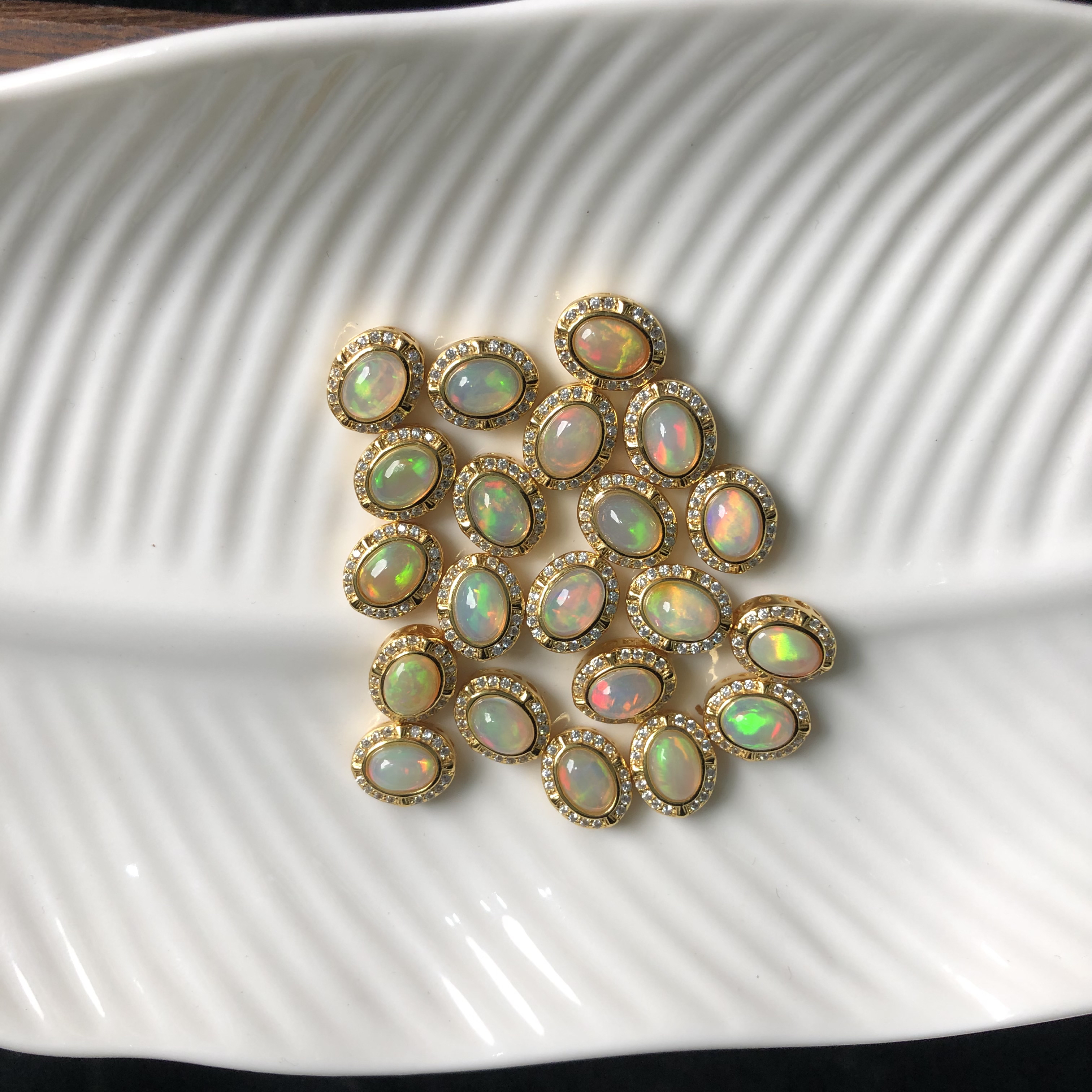 欧泊配件diy手链XQ15多样性发其一