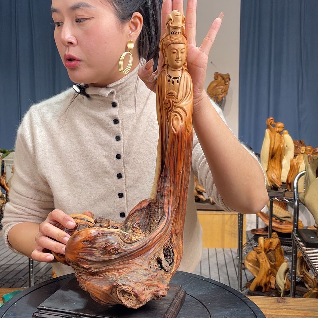 柏木（崖柏）随型摆件