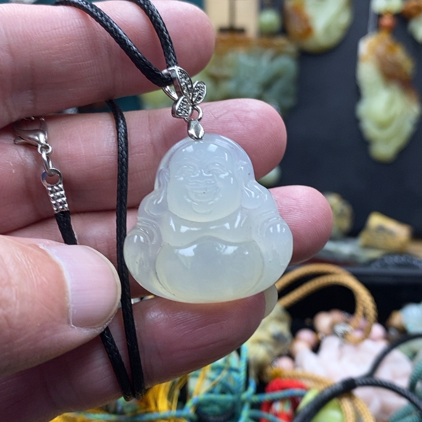 【闪购商品】蛇纹石玉吊坠未镶嵌