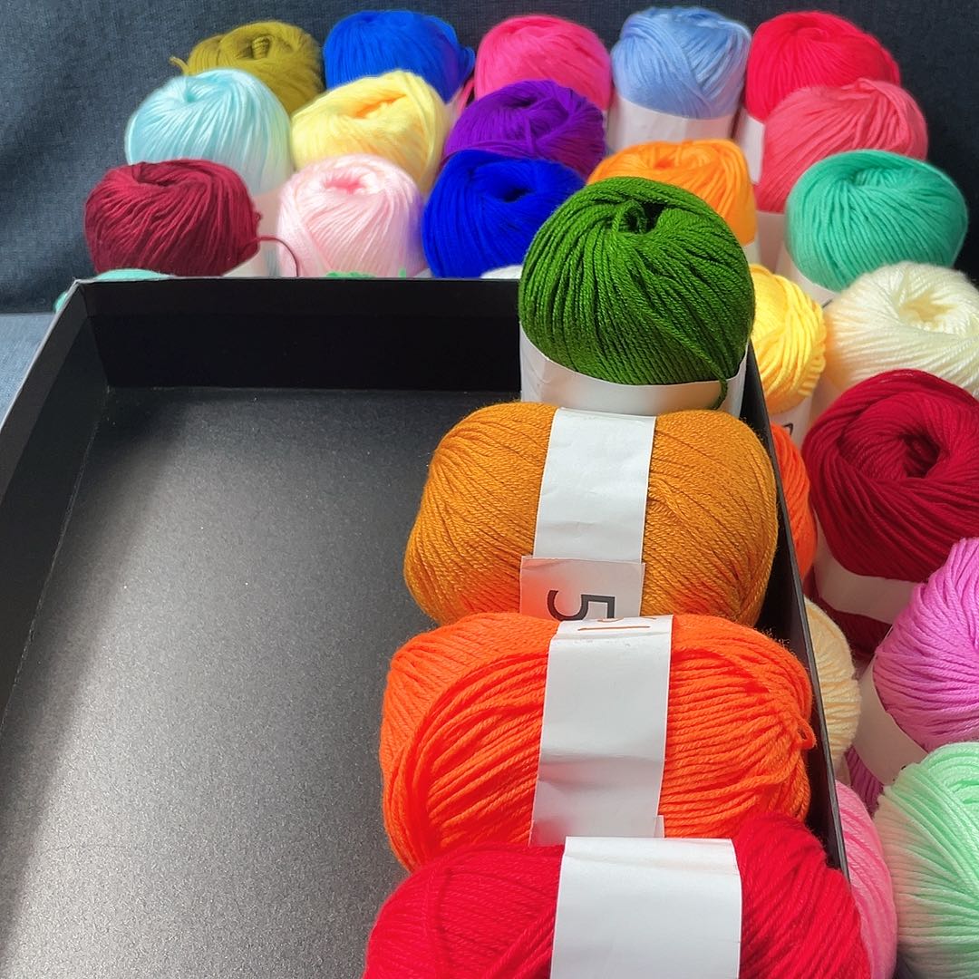 其***彩棉蚕丝蛋白宝宝线