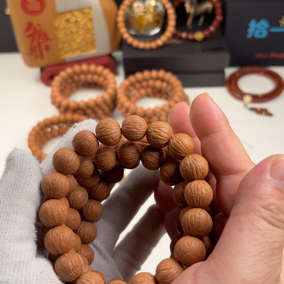 手串猴头核桃凤羽，15