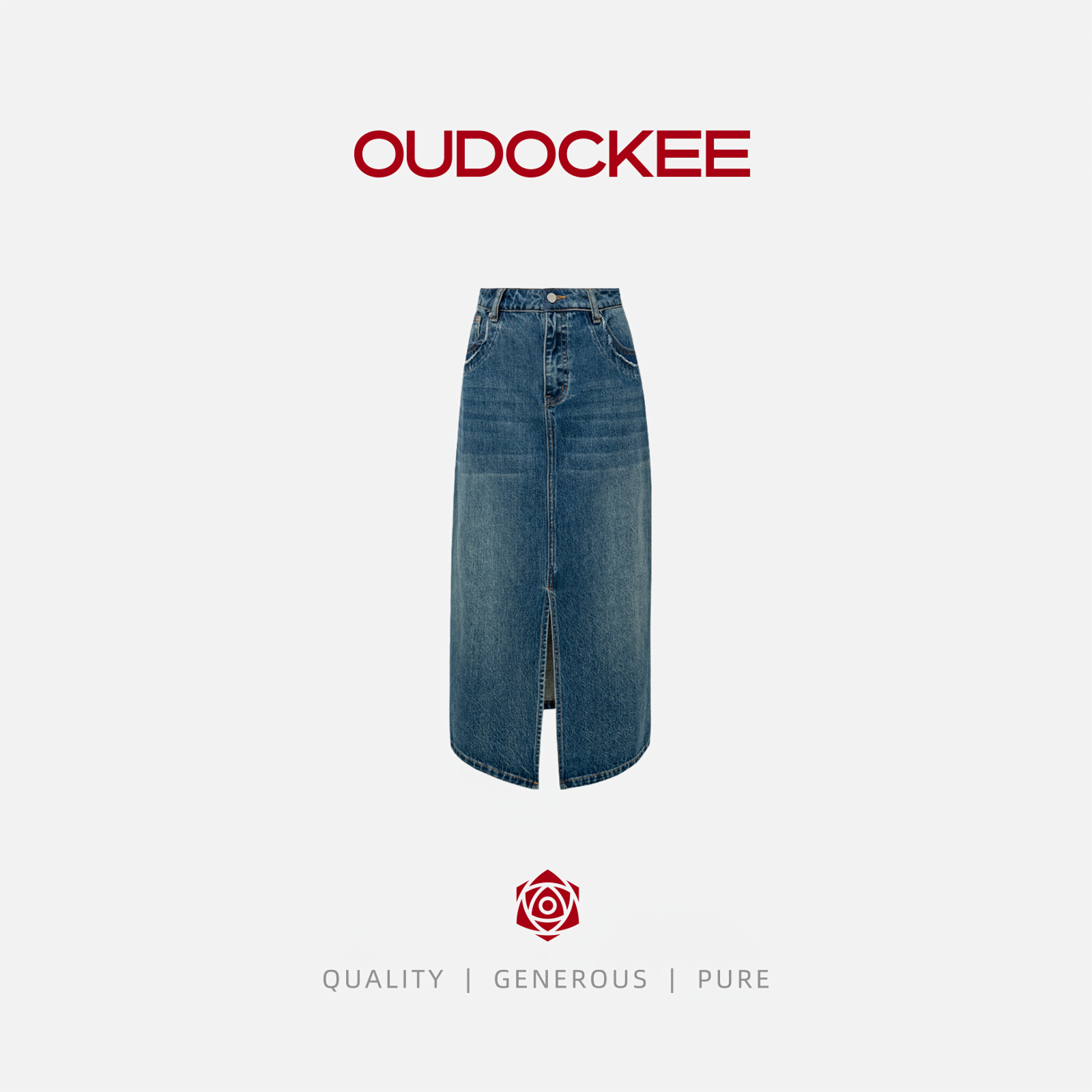 OUDOCKEE 鸥鸥【盲盒】牛仔半身裙+夏娃 579-124-