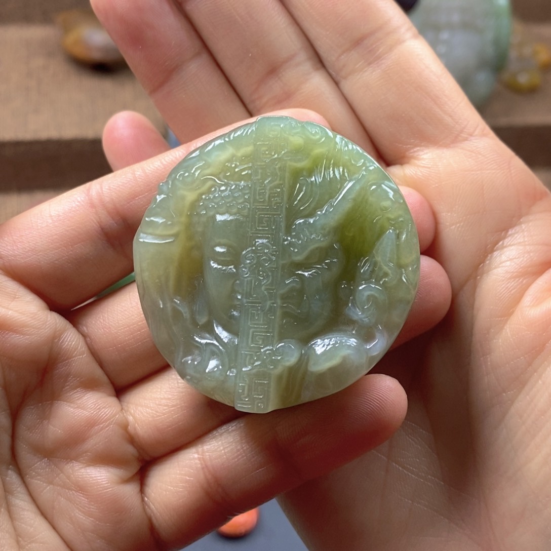 未镶嵌和田玉挂件