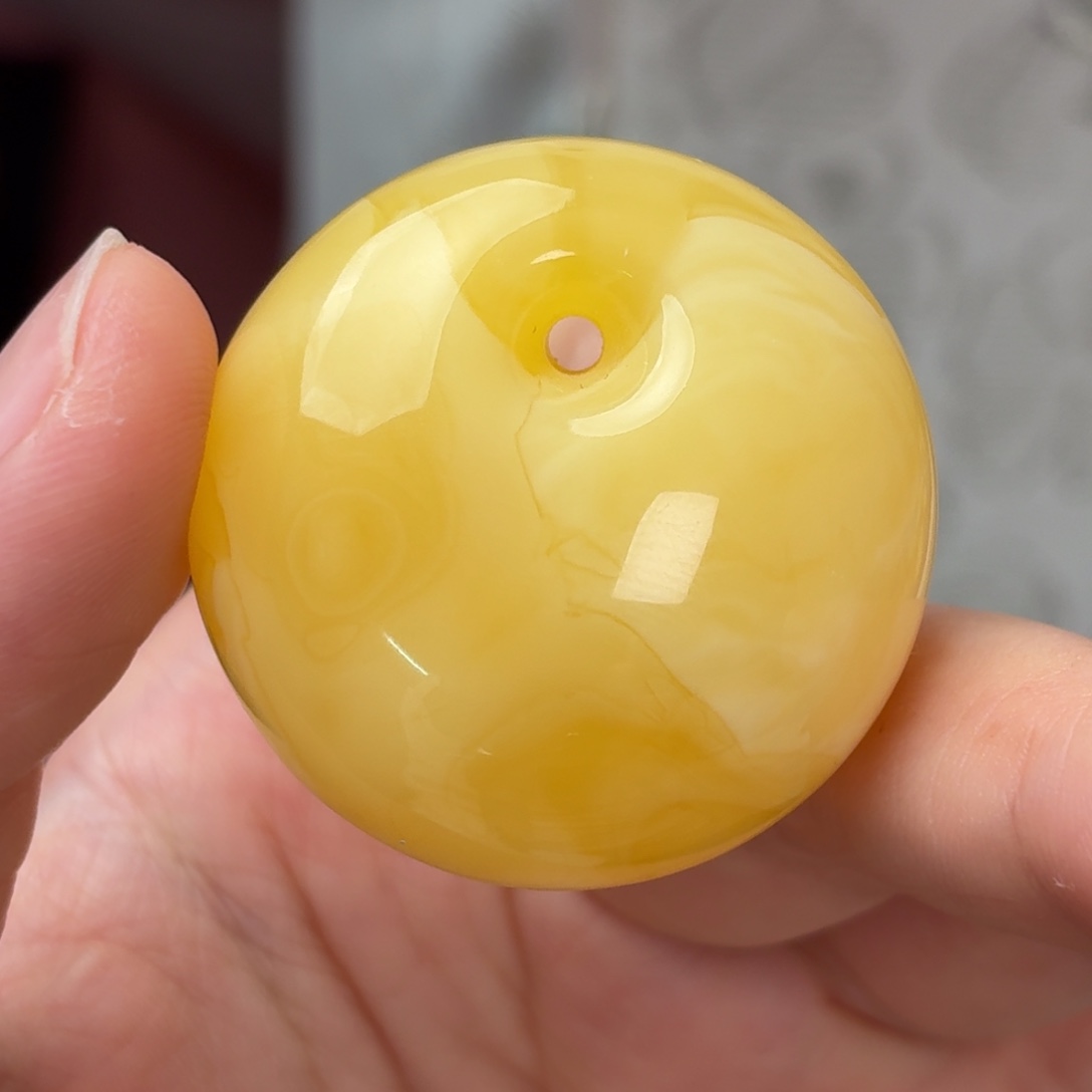 蜜蜡未镶嵌吊坠(不含链)浓蜡公主扣