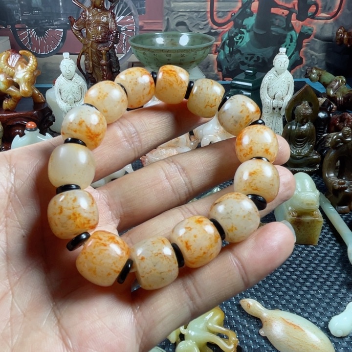 和田玉颈饰未镶嵌潮*