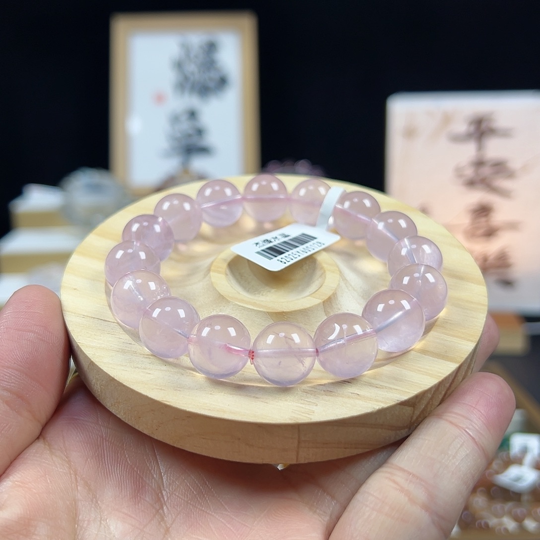 水晶手链未镶嵌粉水晶