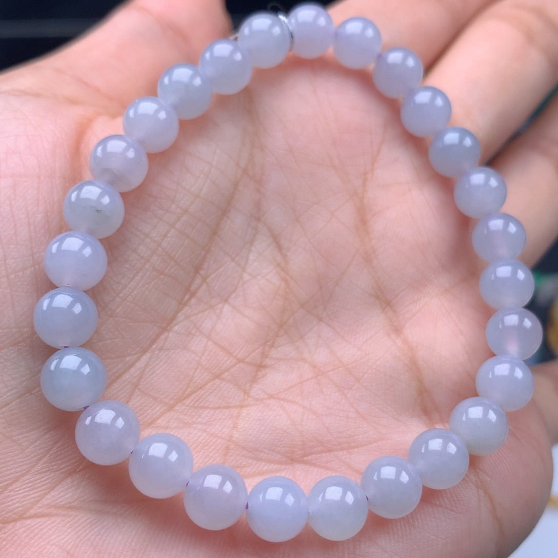 翡翠手链未镶嵌卡