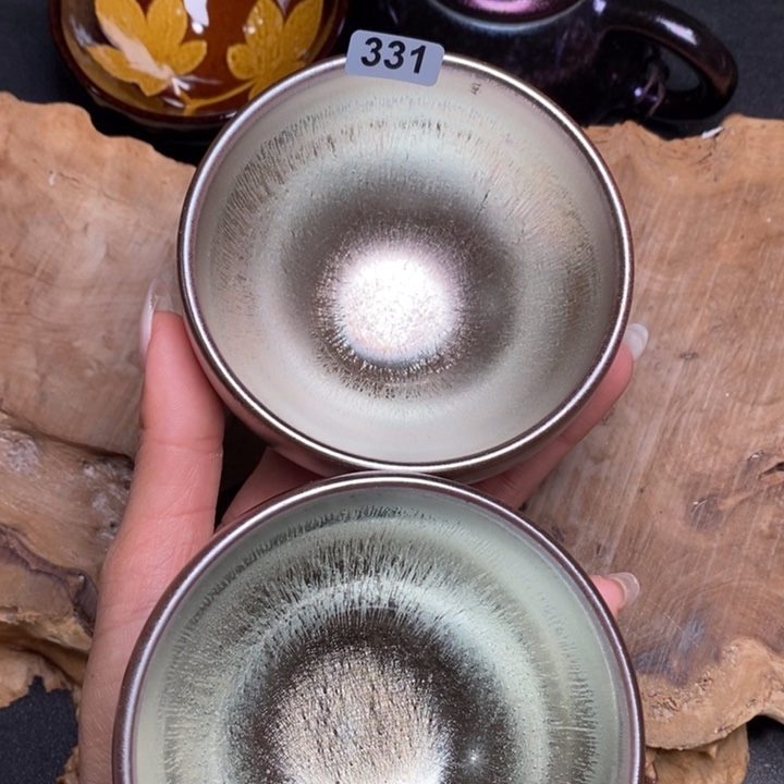 茶盏建窑建盏主人杯331微瑕