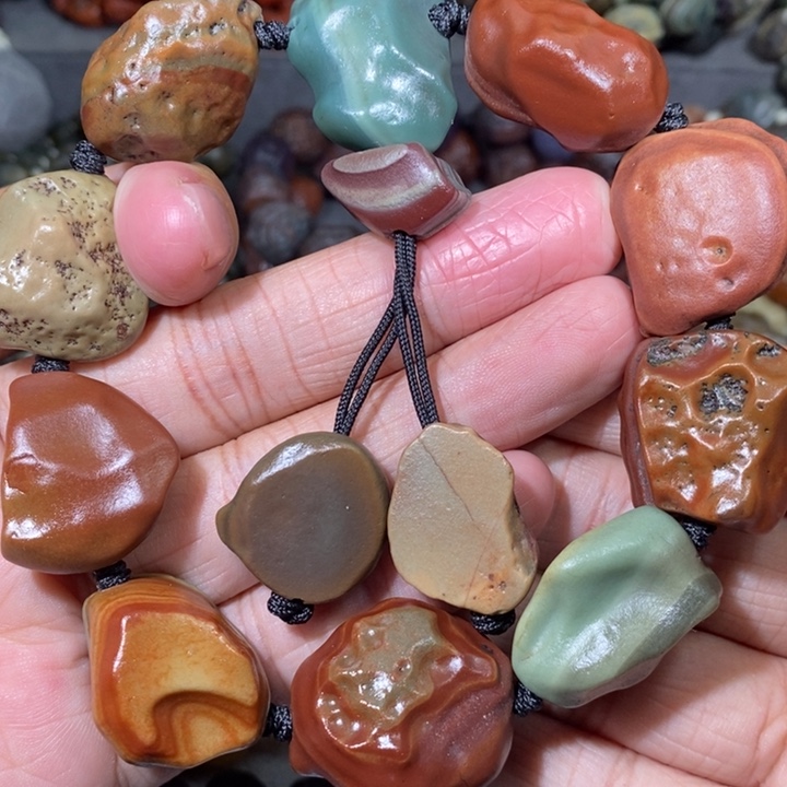 未镶嵌玛瑙/玉髓珠宝奇石