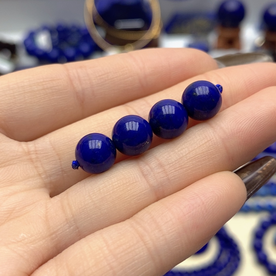 青金石未镶嵌隔珠8.6mm