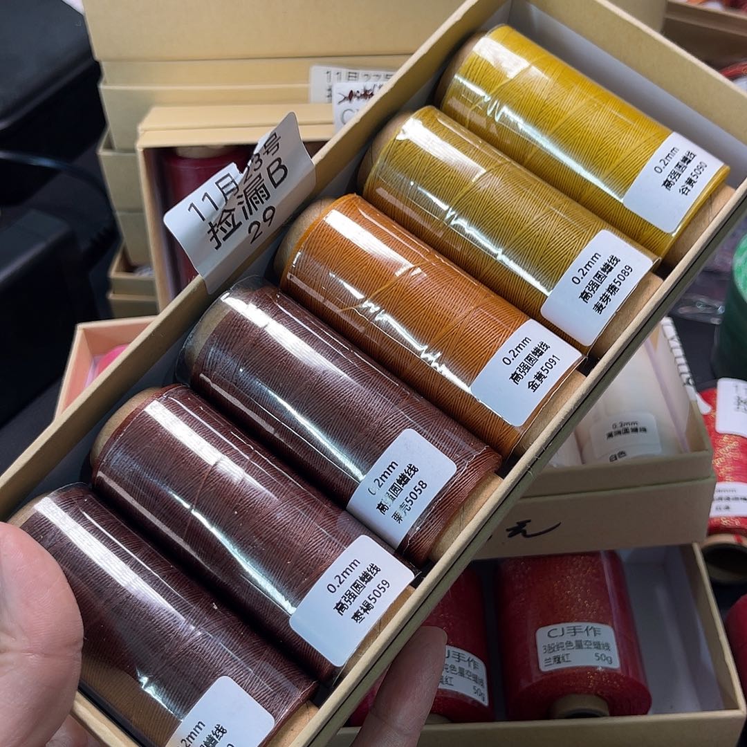 0.2高强圆蜡咖色系6色