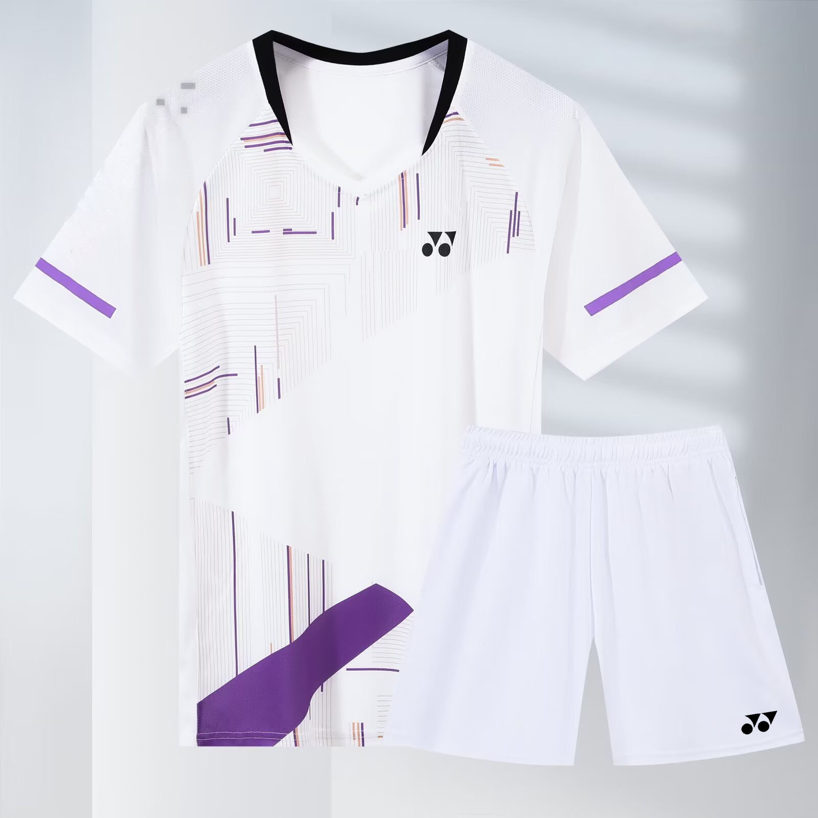 25新款省队服速干透气羽毛球服男女短袖运动训练比赛服团购印字