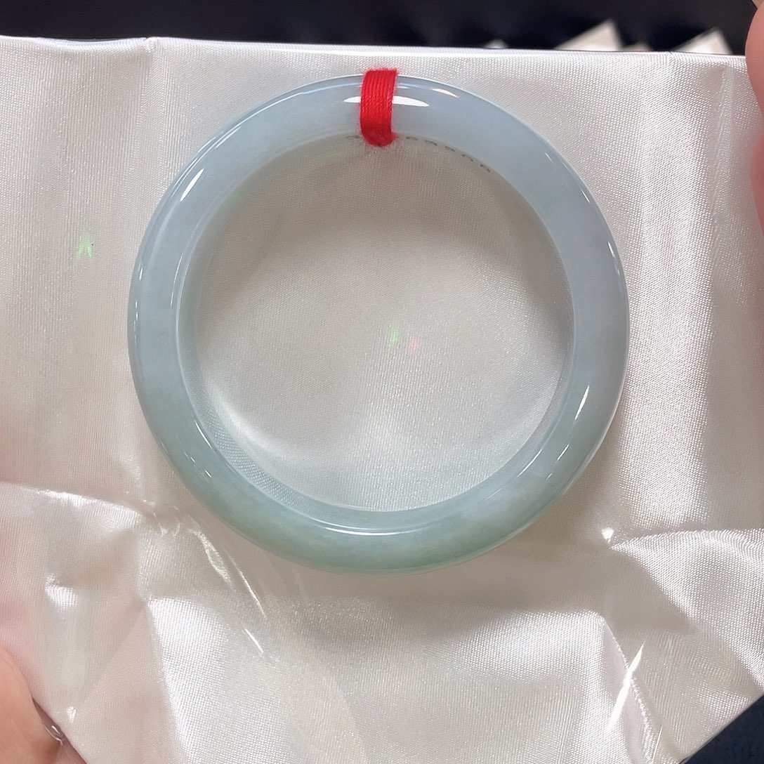 翡翠未镶嵌手镯天然缅甸A货翡翠手镯2号