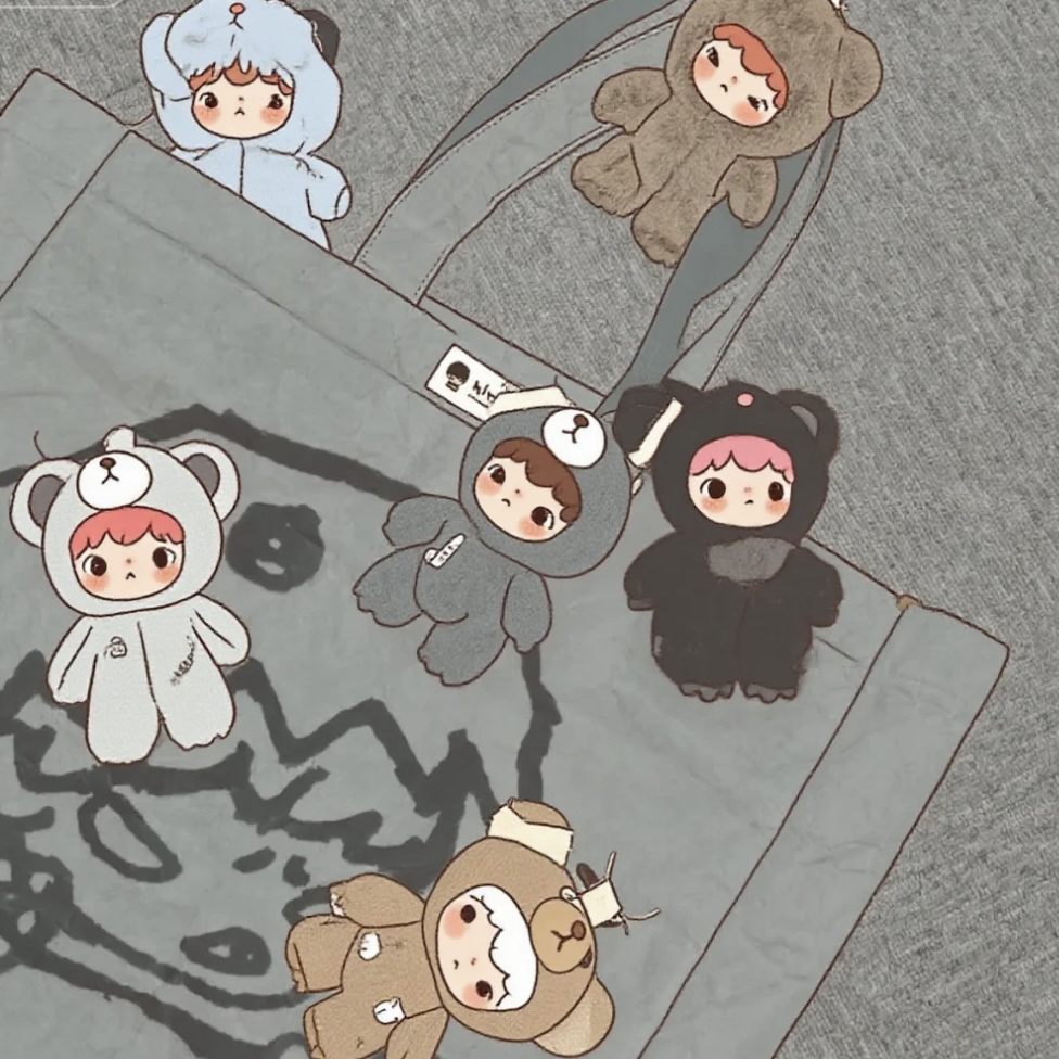 【直播拆】野子哥公路系列公仔挂件盲盒