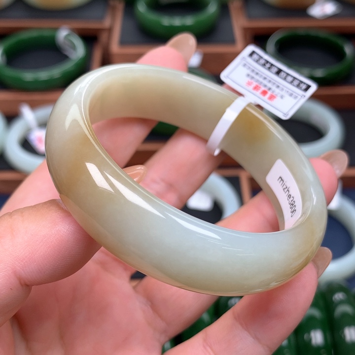 未镶嵌手镯和田玉555657圈口