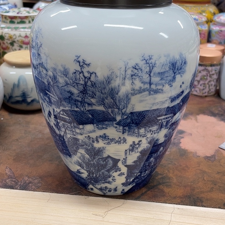 陶瓷罐茶叶罐密封罐储物罐