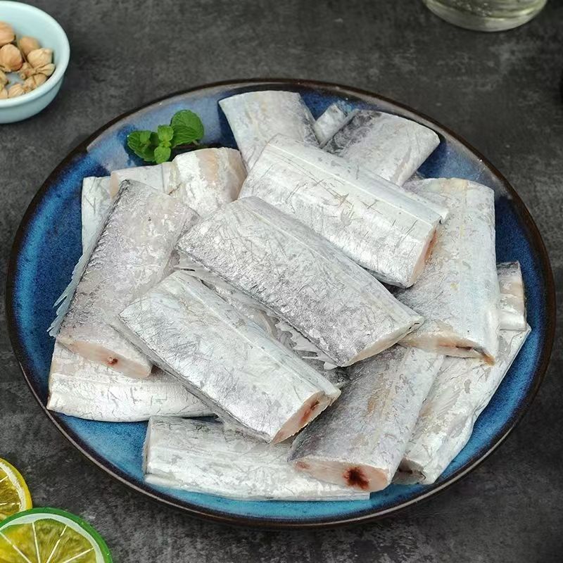 李老板海捕带鱼段肉质鲜嫩速冻锁鲜400克/包