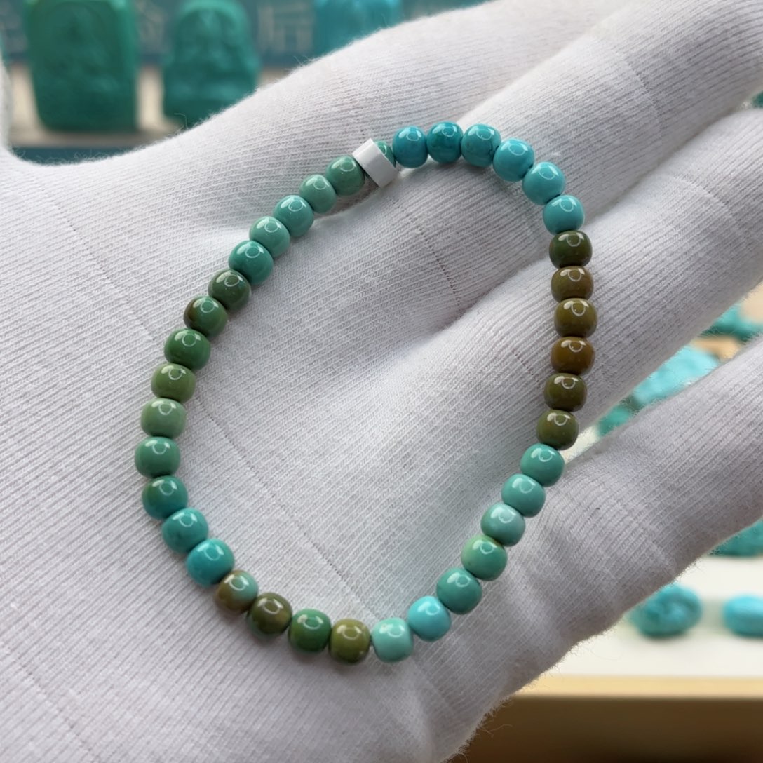 绿松石原矿绿松石未镶嵌