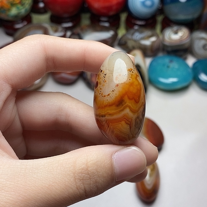 玛瑙/玉髓未镶嵌吊坠(不含链)