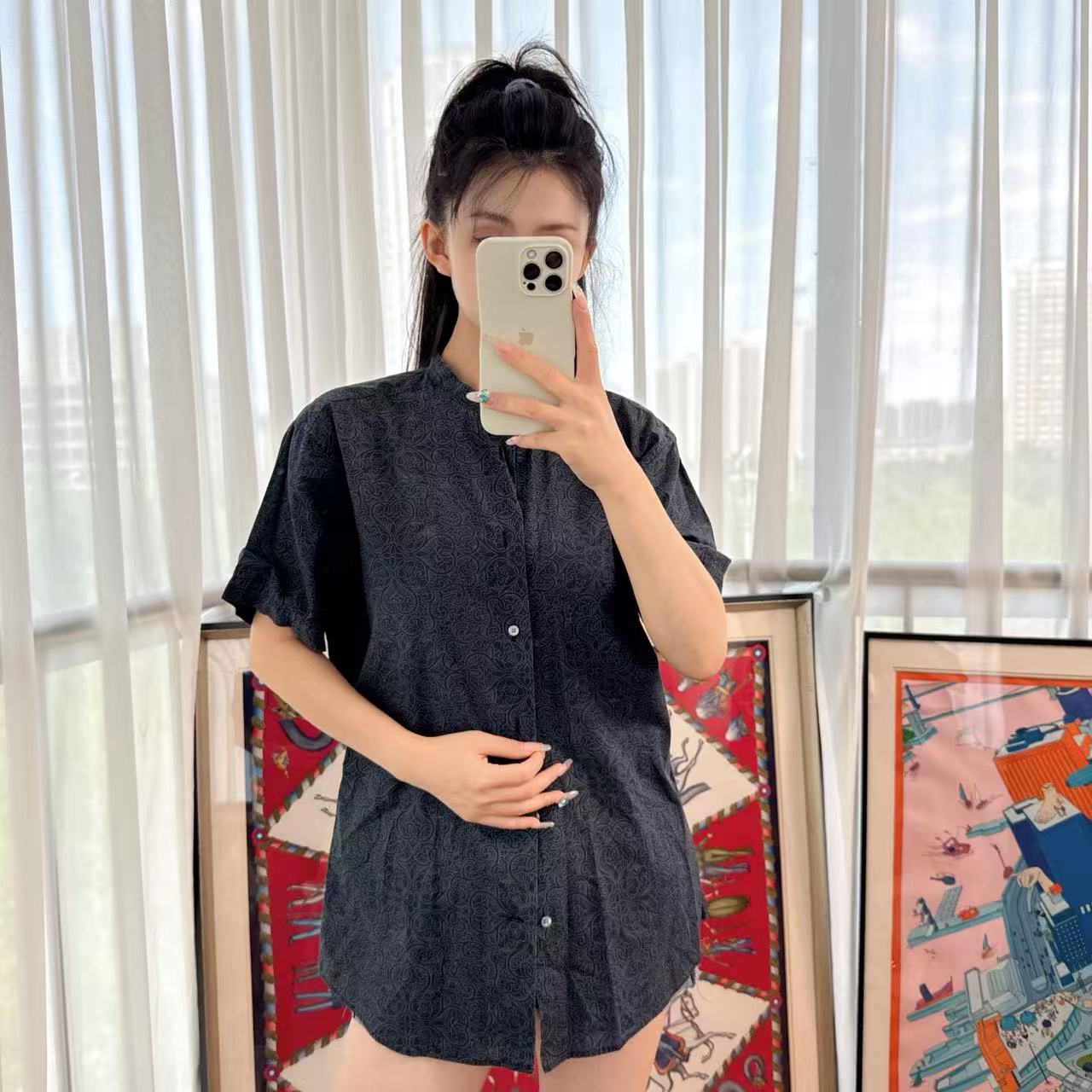 95新 LouisVuitton/路易威登 衬衫半袖/250701VRSSS02