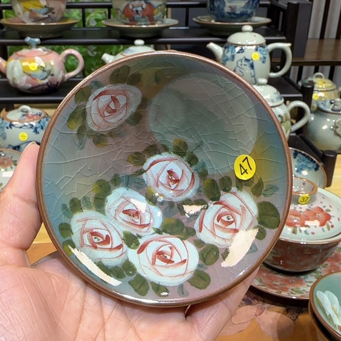 景德镇陶瓷手绘茶具