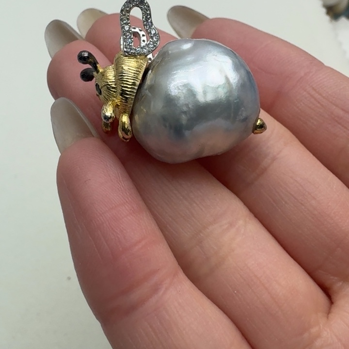 海水珍珠颈饰未镶嵌