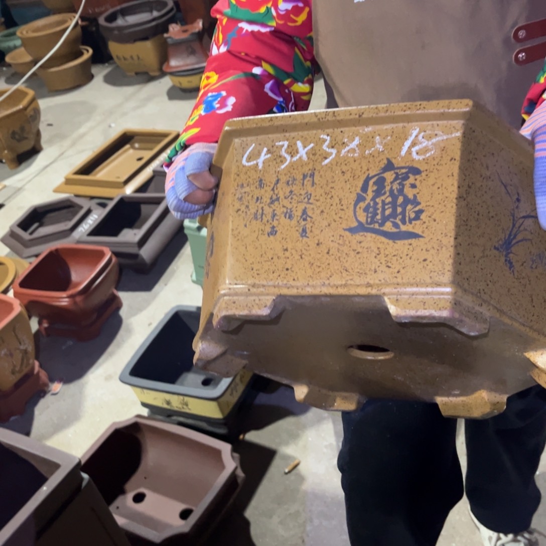 紫砂花盆盆景艺术