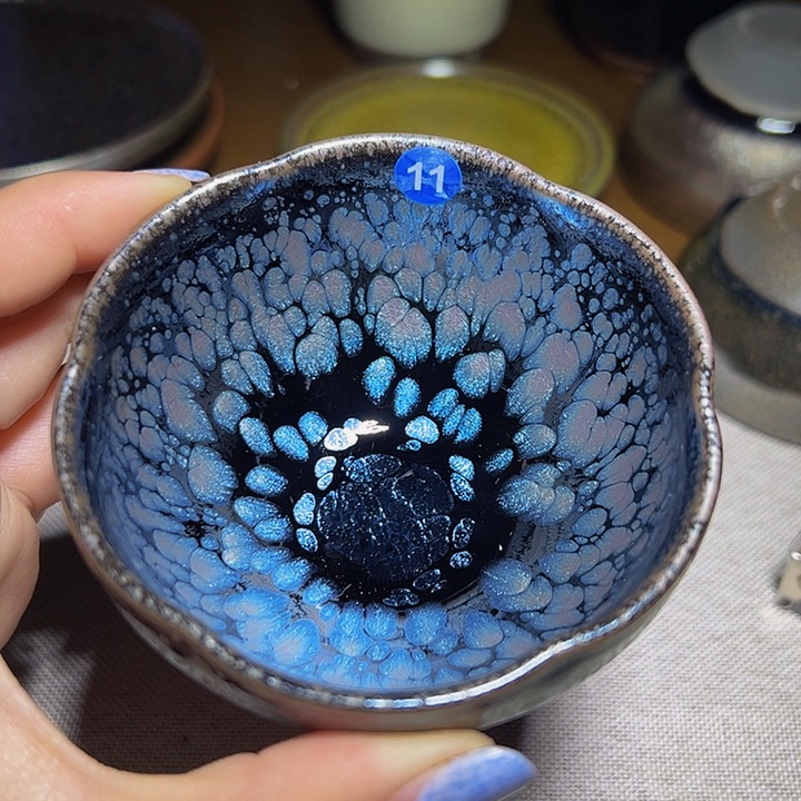 茶盏在栖落直播间选的好好看啊