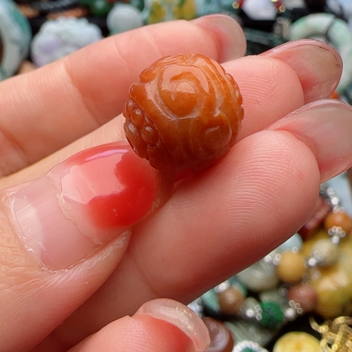 翡翠颈饰未镶嵌彩****3天然A货