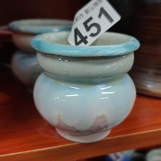 景德镇手工高温陶瓷：内口6.5高8