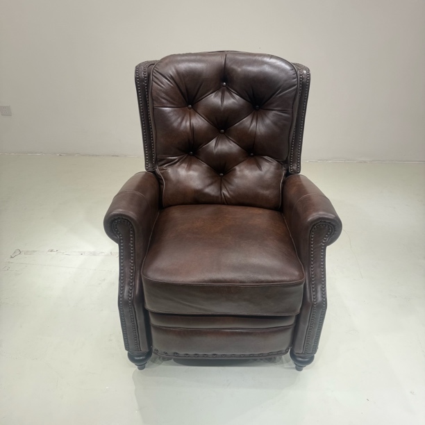 美式 乡村美式  意式  中古单人位  功能沙发  休闲椅 复古风