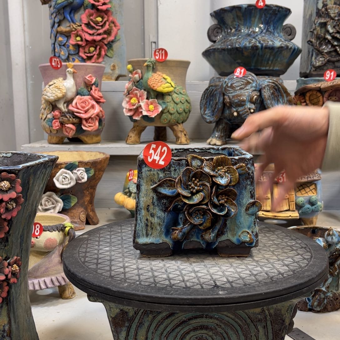 陶瓷542 号陶然花盆厂家直销