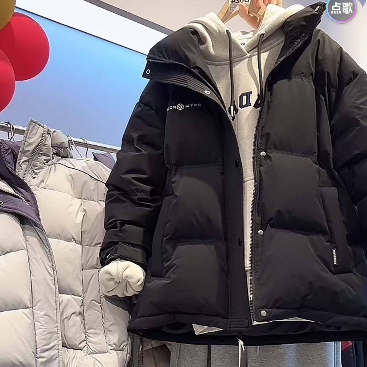 2025年冬季新款加厚90绒羽绒服