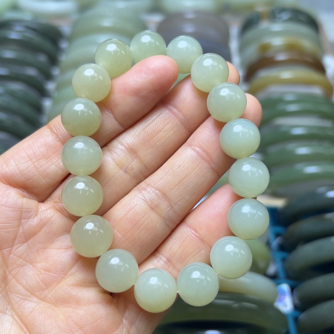 和田玉手链未镶嵌