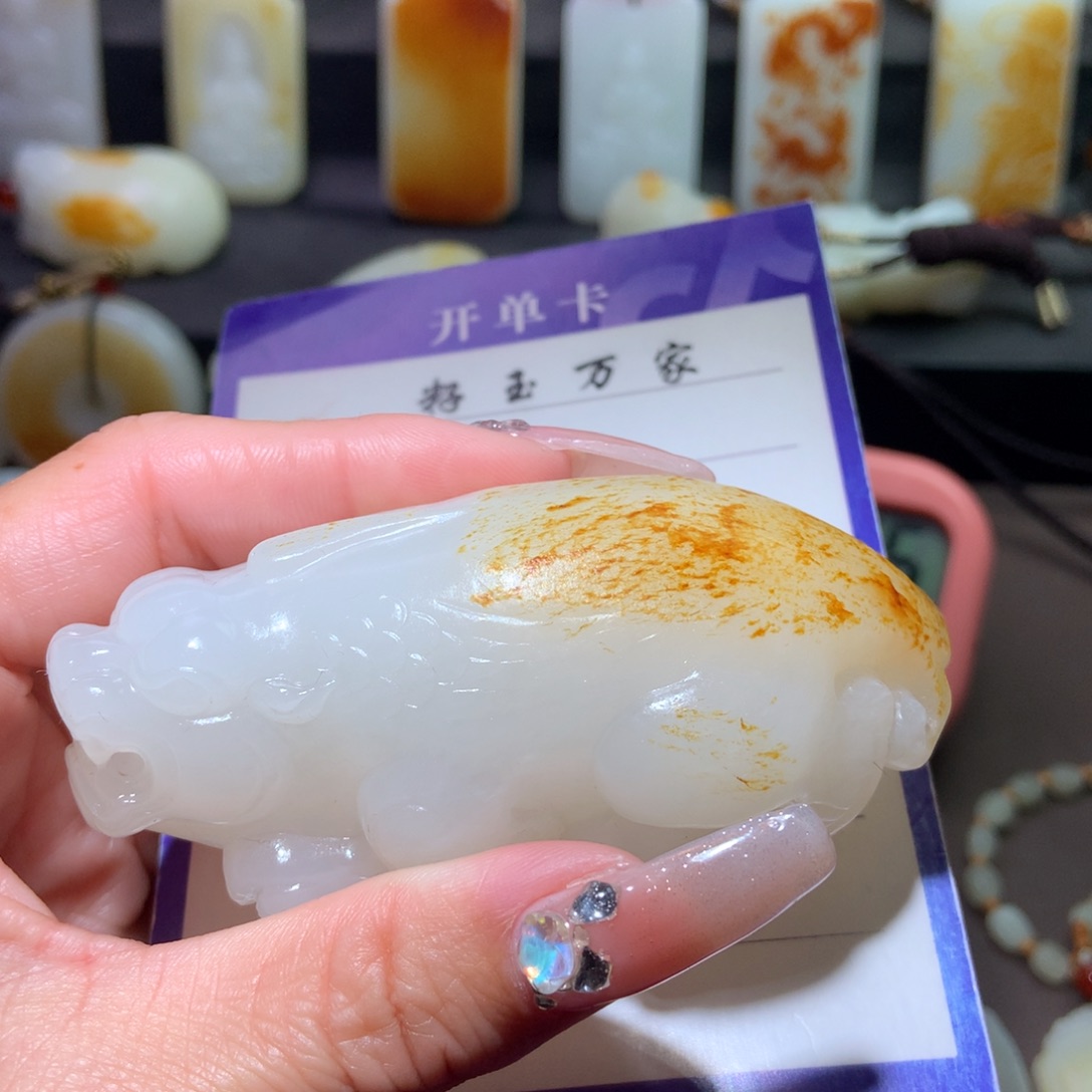 和田玉把件未镶嵌?****i