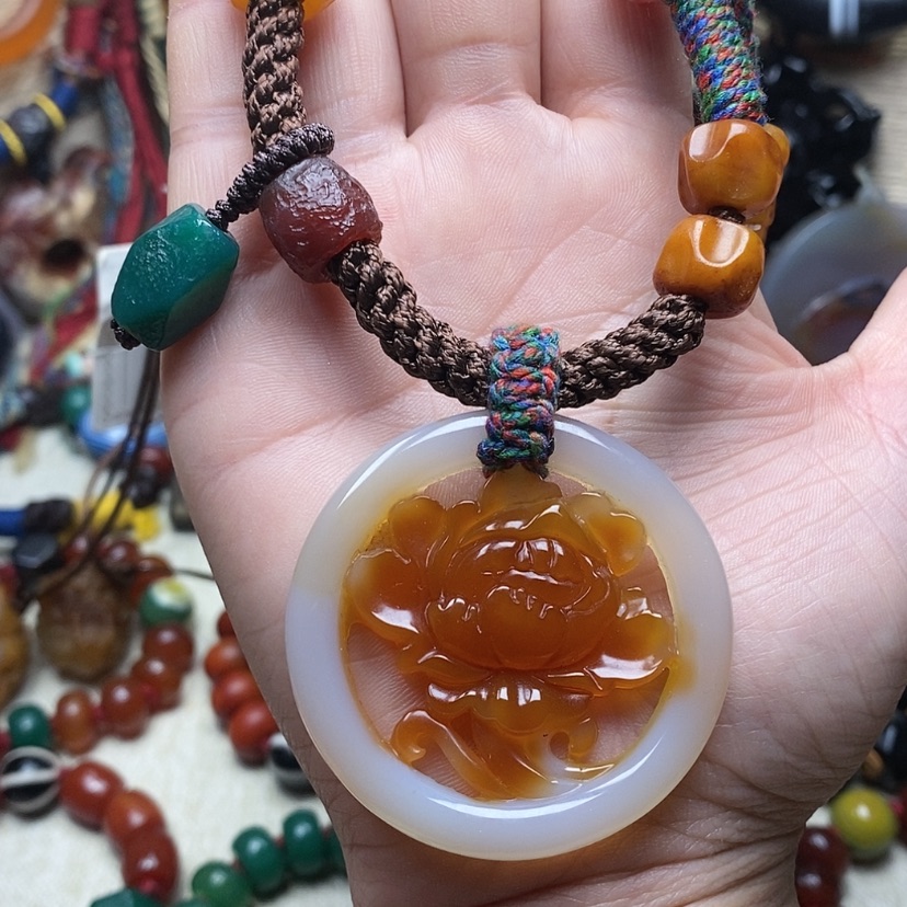 【闪购商品】玛瑙/玉髓颈饰未镶嵌