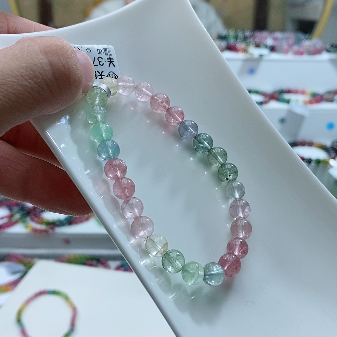 碧玺手链未镶嵌手链