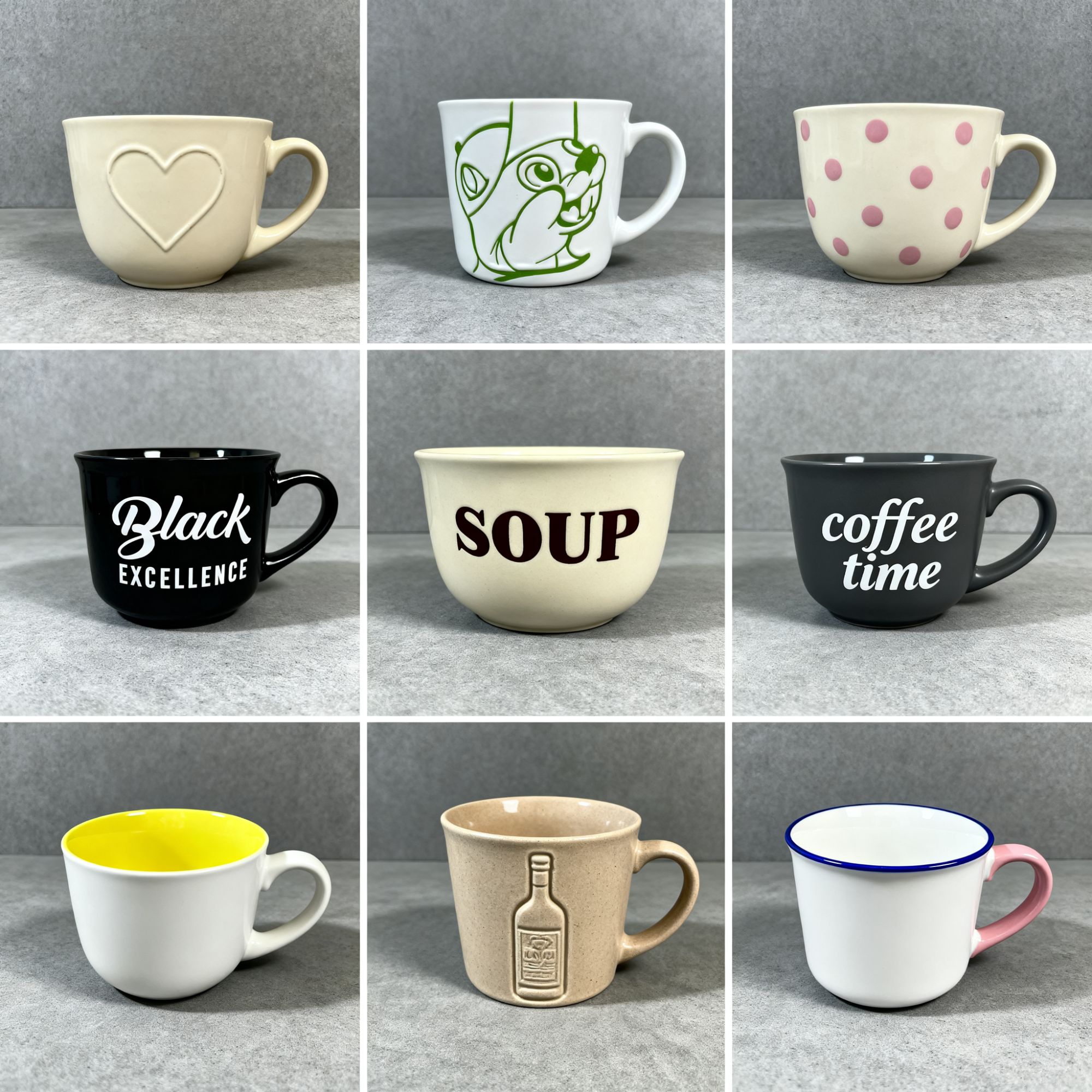 A601-A700 简约个性复古大容量情侣(微瑕疵)情侣欧式家用喝水杯