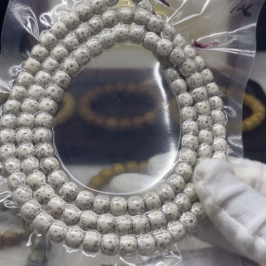 星月菩提手串清**袖原白 月朗星稀 超散星