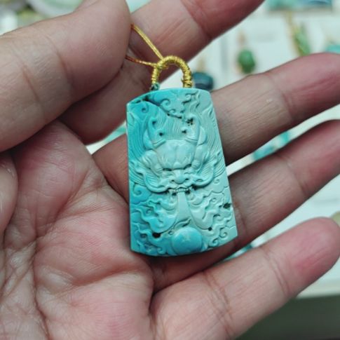 绿松石吊坠(不含链)未镶嵌