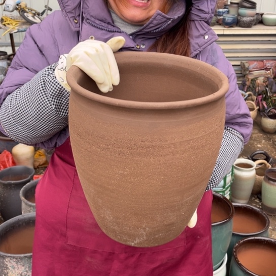 红陶口26高32瑕疵