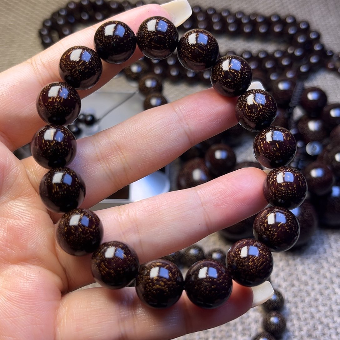 檀香紫檀（小叶紫檀）1.2 17颗满星