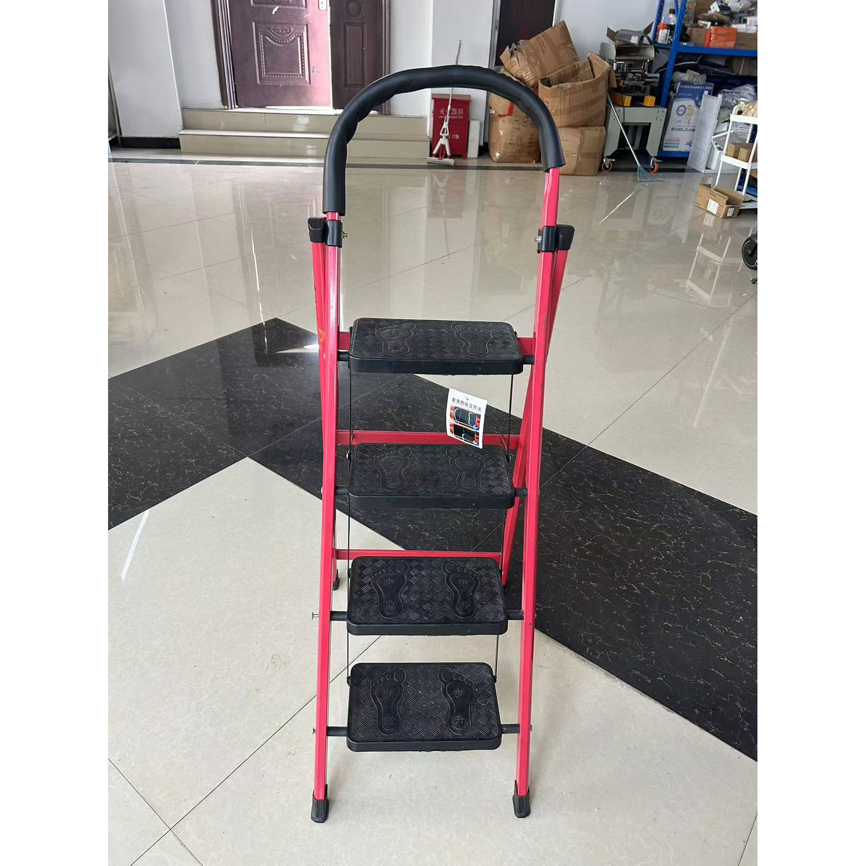 家用加厚多功能折叠伸缩人字梯室内登高移动楼梯 c