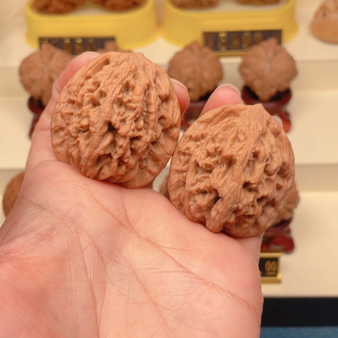 八***财文玩核桃把件麦虎41