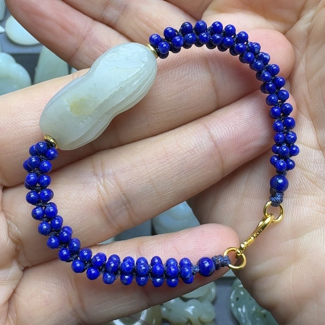 和田玉手链未镶嵌