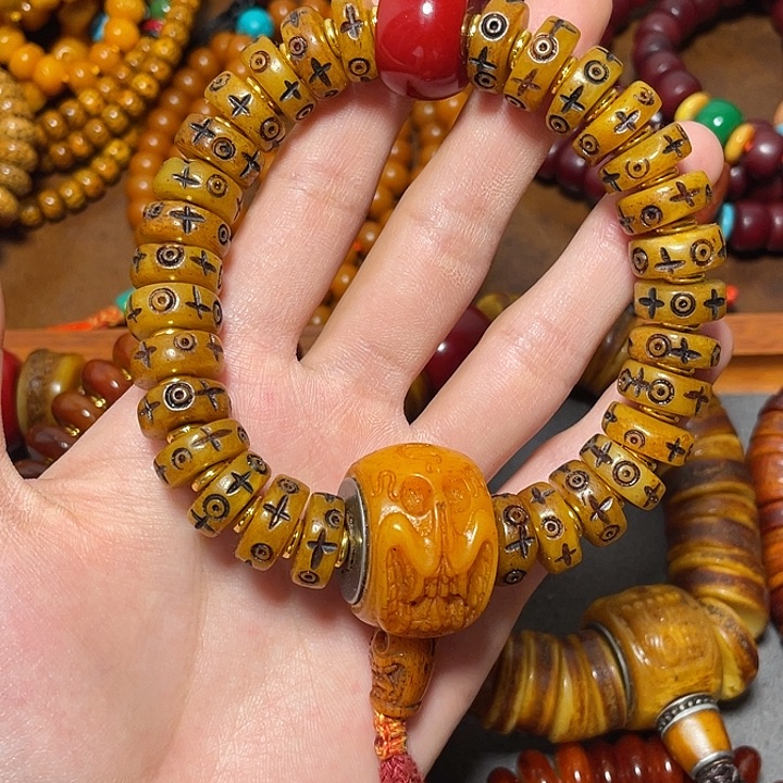 藏传文玩手串手链