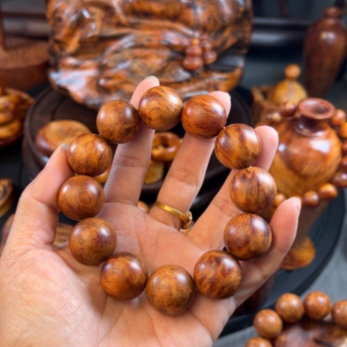 【闪购商品】松木（琥珀木）手串/手链福利不退货