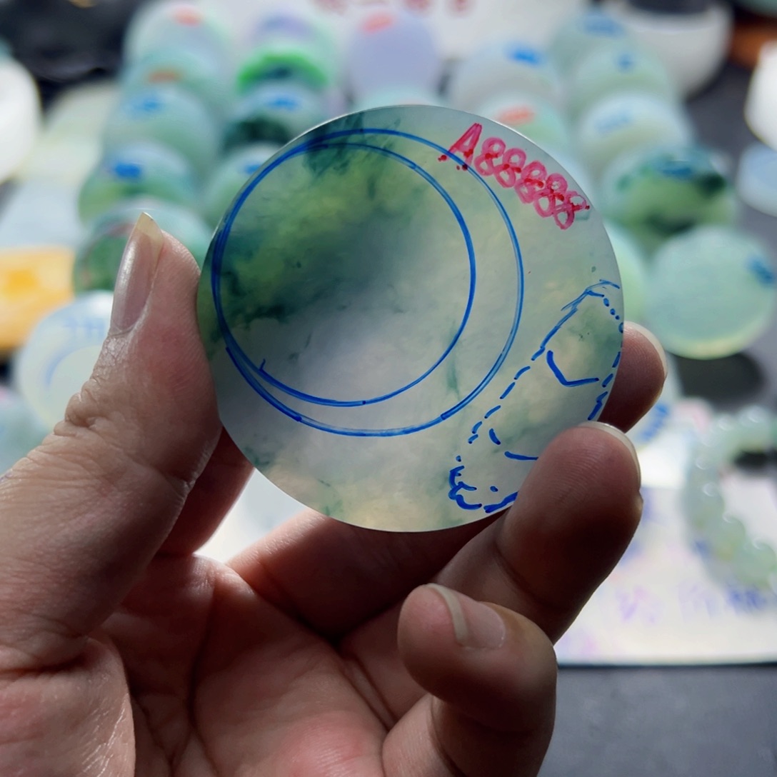 9***3定制翡翠未镶嵌0000009