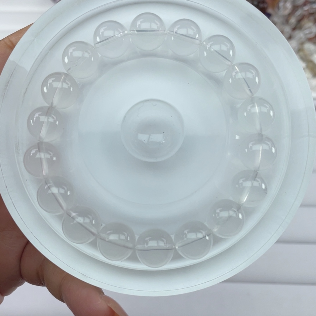 手串水晶未镶嵌002奶白晶水晶11m+